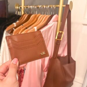 Multi-Slot Card Holder - Brown